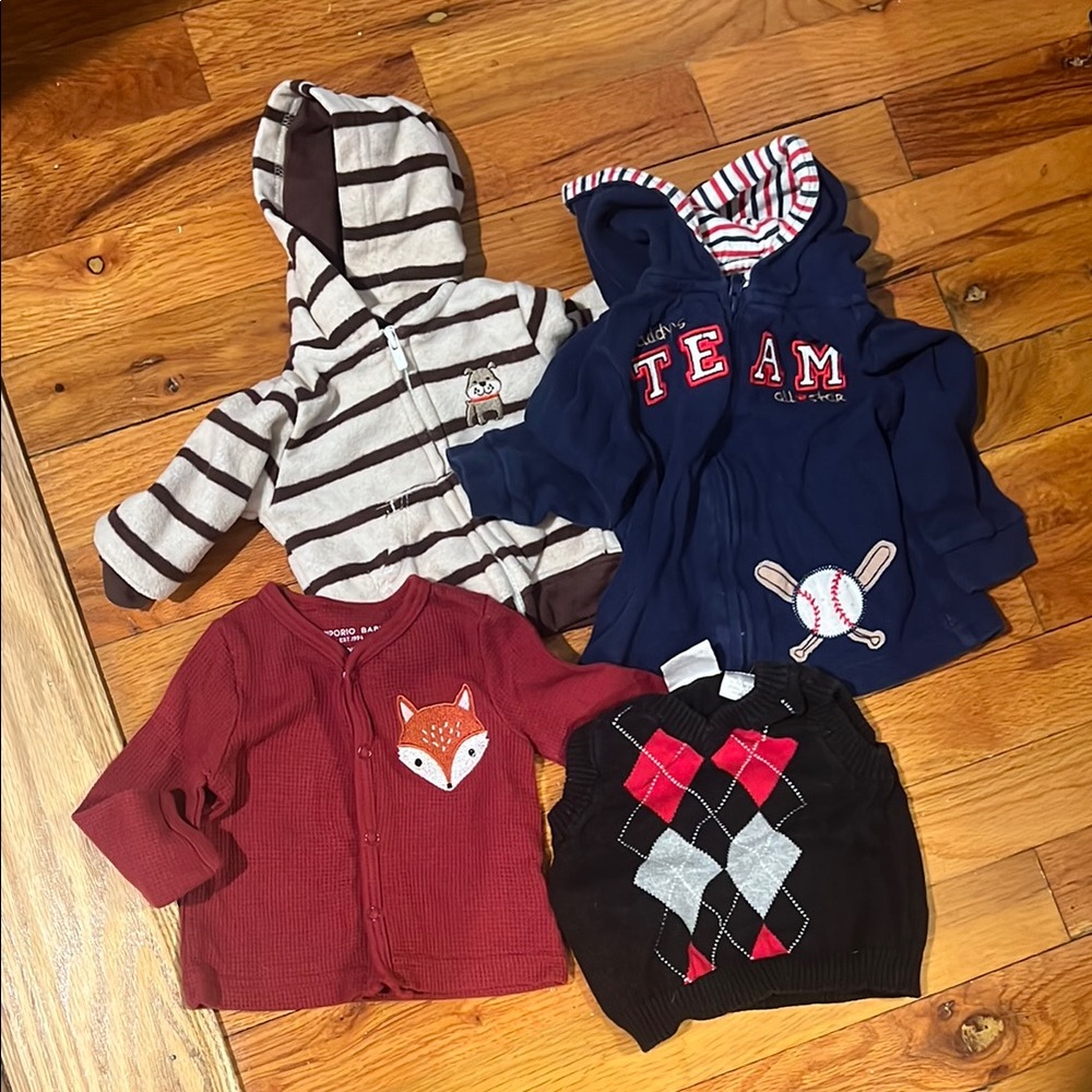 Koala Kids Brown and White Sweatshirts and Hoodies
